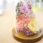 ブーケのお花のフラワードーム